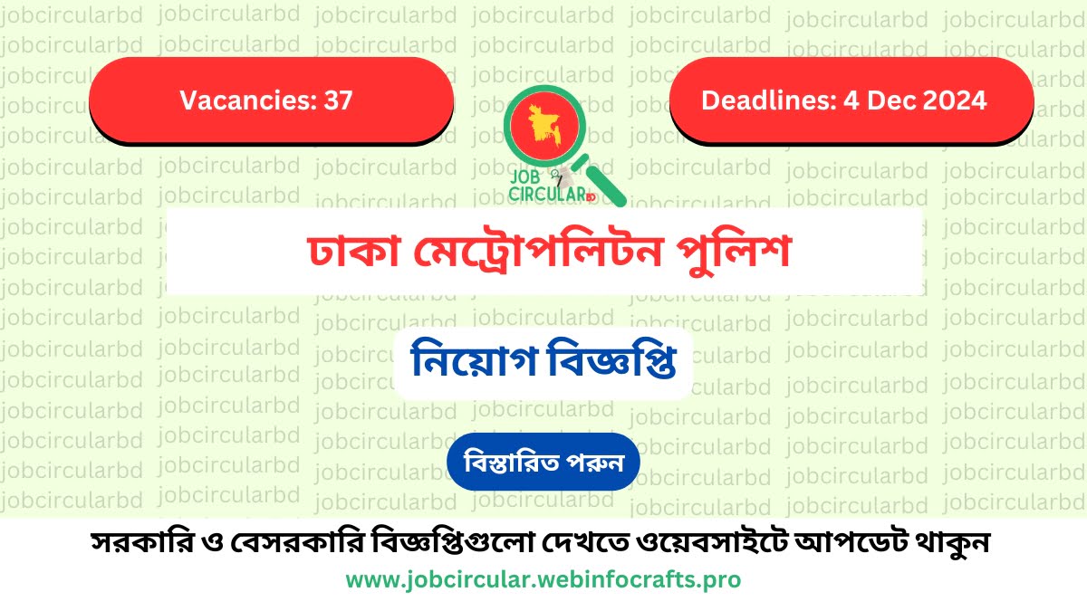 Police Job Circular 2024